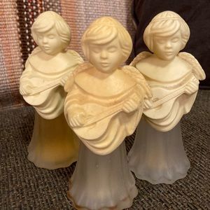 Avon Angel Song With Mandolin Bottle Vintage Collectible